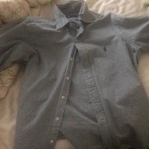 Checkered Polo Button Down